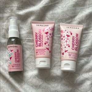 Sephora Cherry Blossom Body Care Set